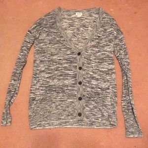 Button up light weight sweater